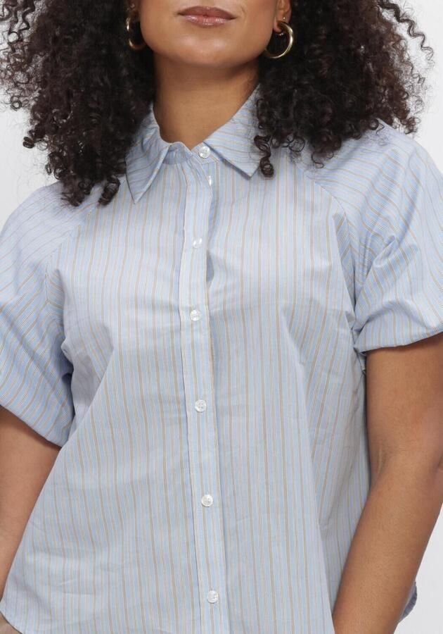 MODSTRÖM Modström Dames Blouses Augustamd Shirt Lichtblauw - Foto 4