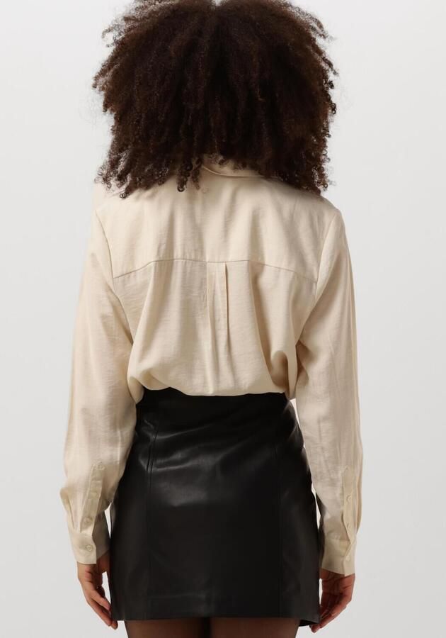 Modström HudgesMD Shirt Lange Mouw Stijlvolle Blouse Beige Dames - Foto 2