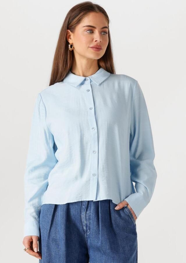 MODSTRÖM Modström Dames Blouses Hudgesmd Shirt Lichtblauw - Foto 4