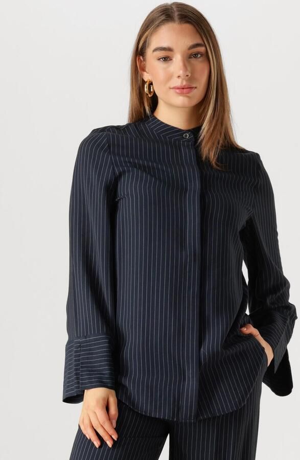 Modström Blauw Wit Gestreepte Isabelmd Blouse Blue Dames - Foto 4