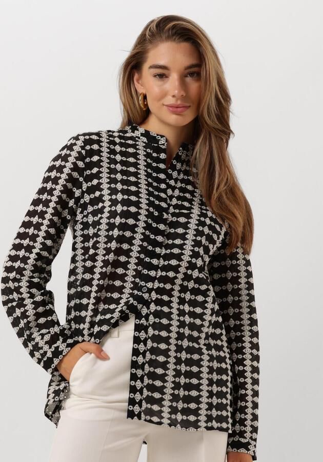 MODSTRÖM Modström Dames Blouses Kelseymd Shirt Zwart - Foto 4