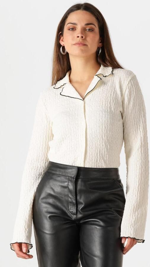 MODSTRÖM Modström Dames Blouses Mesi Shirt Ecru - Foto 4