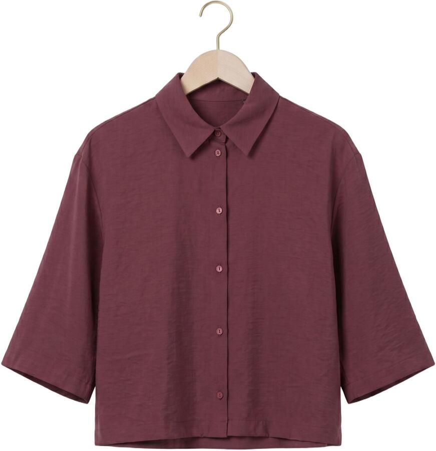 MODSTRÖM Modström Dames Blouses Nickimd Shirt Bordeaux - Foto 2