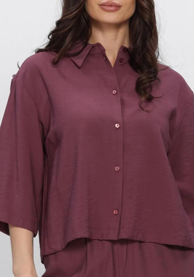 MODSTRÖM Modström Dames Blouses Nickimd Shirt Bordeaux - Foto 4