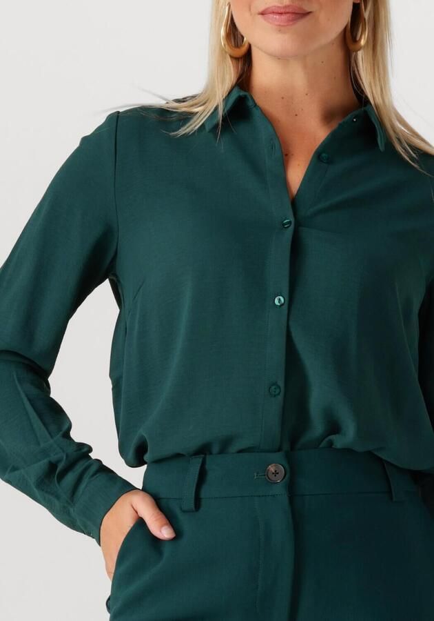 MODSTRÖM Modström Dames Blouses Ossamd Shirt Donkergroen - Foto 2