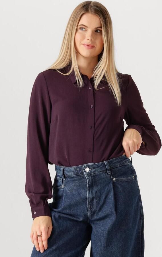 MODSTRÖM Modström Dames Blouses Ossamd Shirt Paars - Foto 4