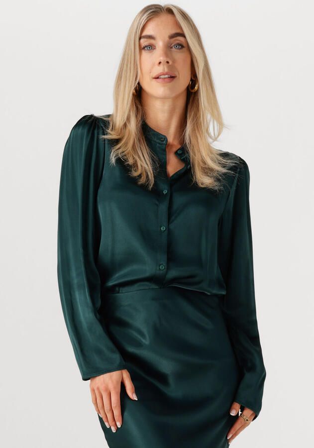 MODSTRÖM Modström Dames Blouses Parveenmd Shirt Donkergroen - Foto 4