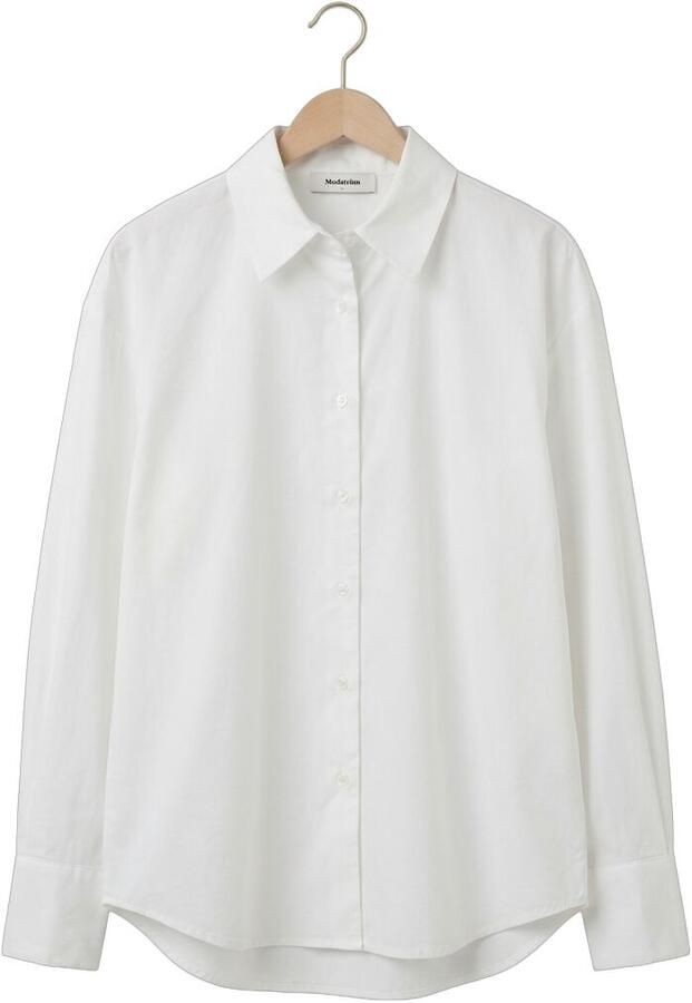 MODSTRÖM Modström Dames Blouses Thememd Shirt Wit - Foto 4