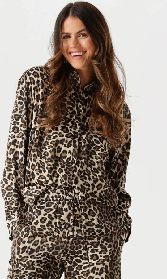 MODSTRÖM Modström Dames Blouses Tipsymd Print Shirt Beige - Foto 4