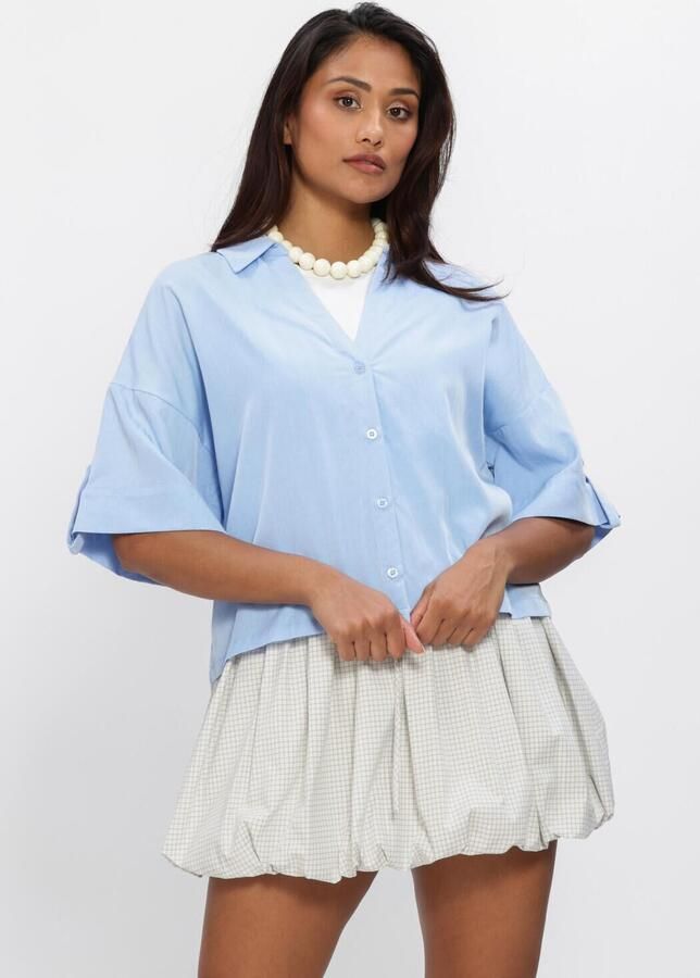 MODSTRÖM Modström Dames Blouses Uddinmd Shirt Lichtblauw
