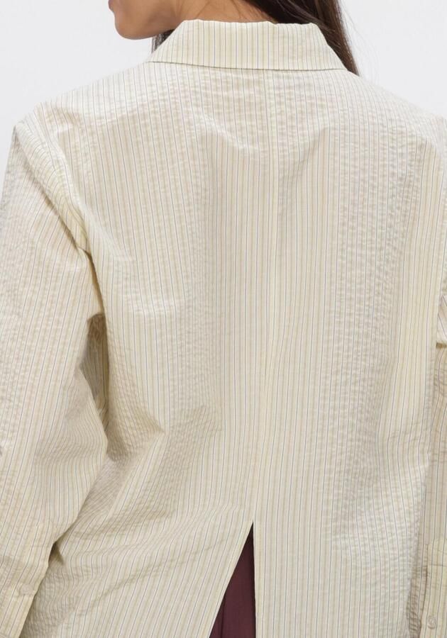 MODSTRÖM Modström Dames Blouses Viggemd Stripe Shirt Creme - Foto 4