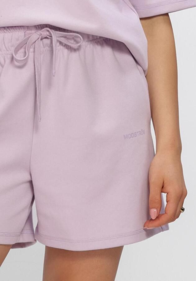 MODSTRÖM Modström Dames Broeken Aifamd Shorts Lila - Foto 4