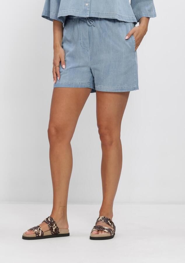 MODSTRÖM Modström Dames Broeken Alvarmd Shorts Lichtblauw
