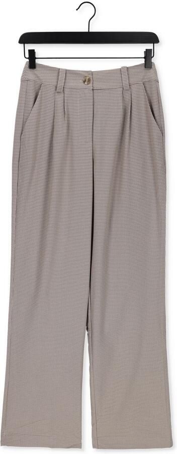 MODSTRÖM Modström Dames Broeken Atticus Check Pants Beige - Foto 2