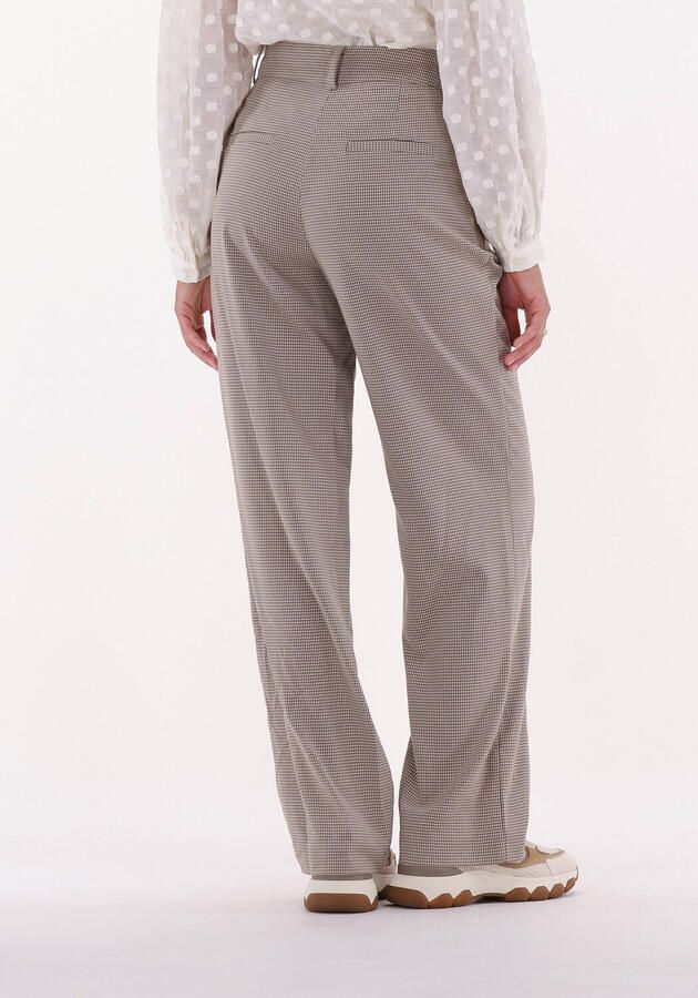 MODSTRÖM Modström Dames Broeken Atticus Check Pants Beige - Foto 1