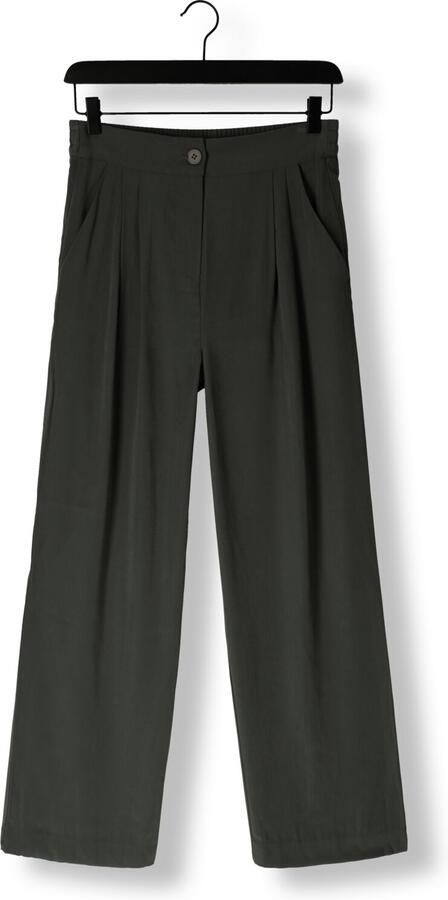 Modström Groene Harbor Pantalon Rechte Pijp Green Dames - Foto 3