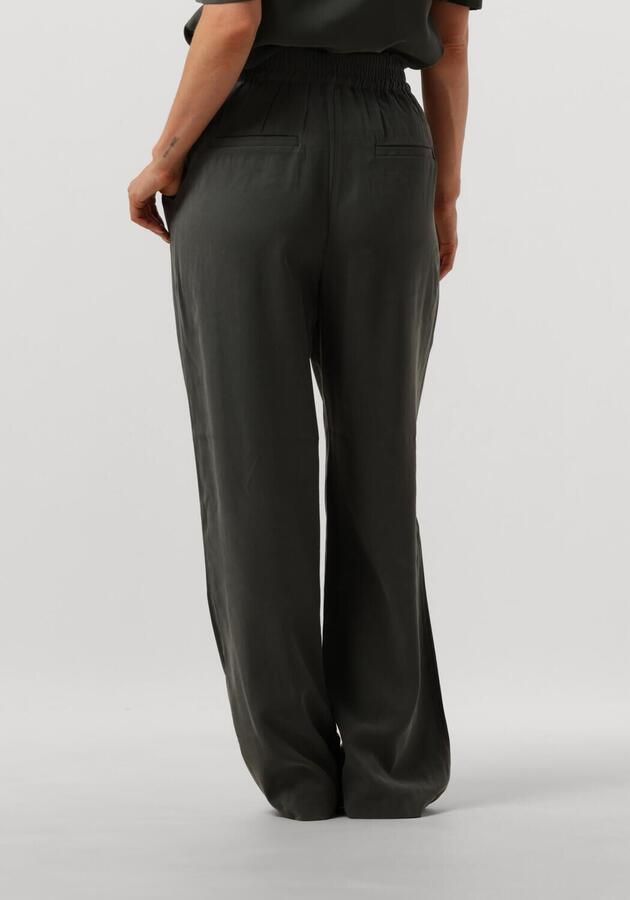 Modström Groene Harbor Pantalon Rechte Pijp Green Dames
