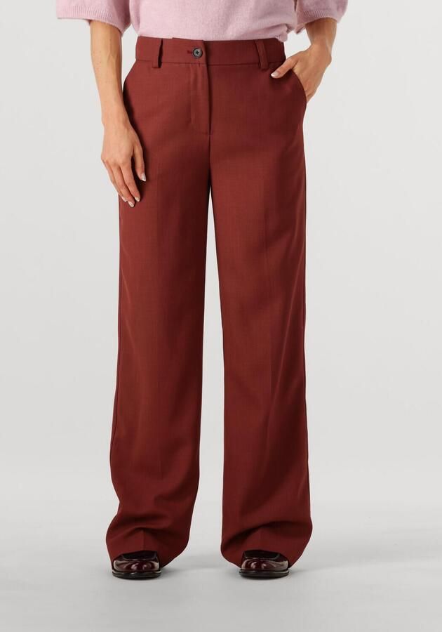 MODSTRÖM Modström Dames Broeken Galemd 2 Wide Pants Bordeaux - Foto 4