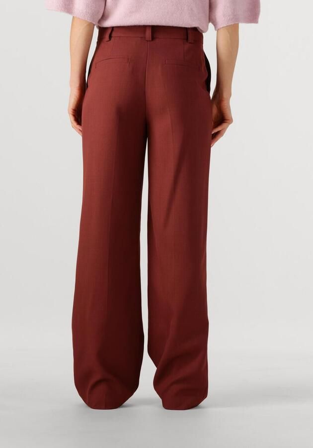 MODSTRÖM Modström Dames Broeken Galemd 2 Wide Pants Bordeaux