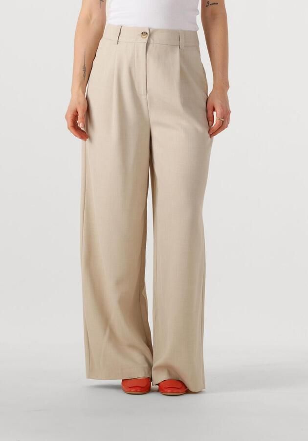 MODSTRÖM Modström Dames Broeken Galemd Wide Pants Beige - Foto 4