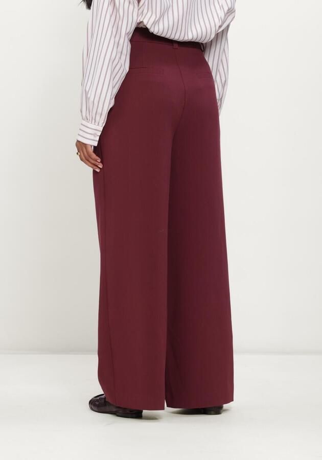 MODSTRÖM Modström Dames Broeken Galemd Wide Pants Bordeaux - Foto 2