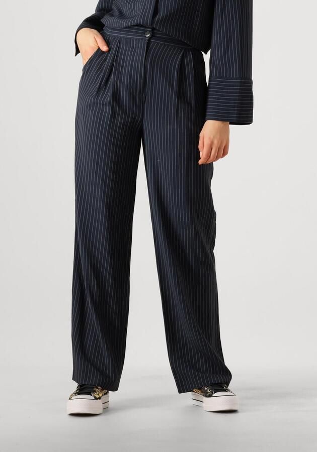 Modström Gestreepte Isabelmd Broek voor Vrouwen Blue Dames - Foto 4