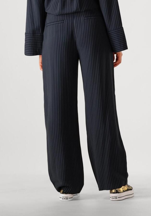 Modström Gestreepte Isabelmd Broek voor Vrouwen Blue Dames