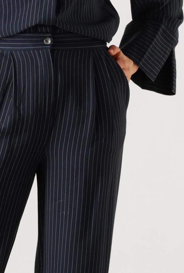 Modström Gestreepte Isabelmd Broek voor Vrouwen Blue Dames - Foto 2