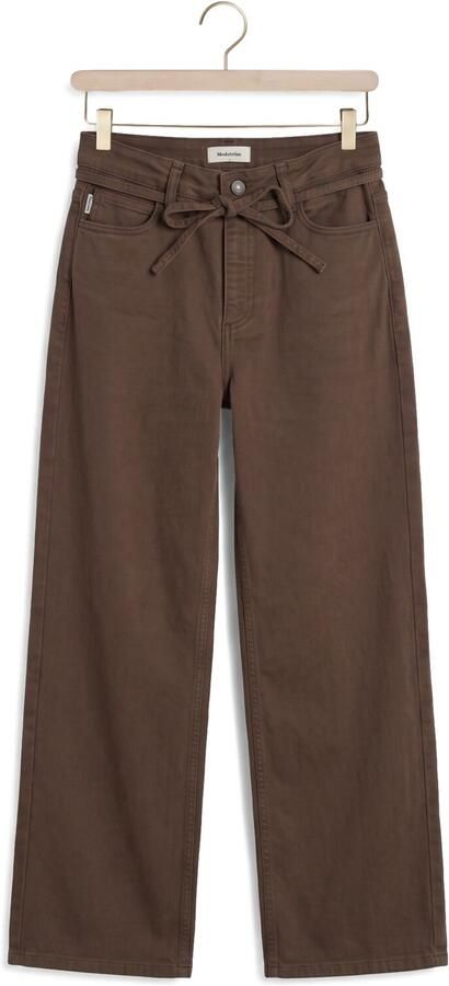 MODSTRÖM Modström Dames Broeken Isoldemd Dye Pants Bruin - Foto 4