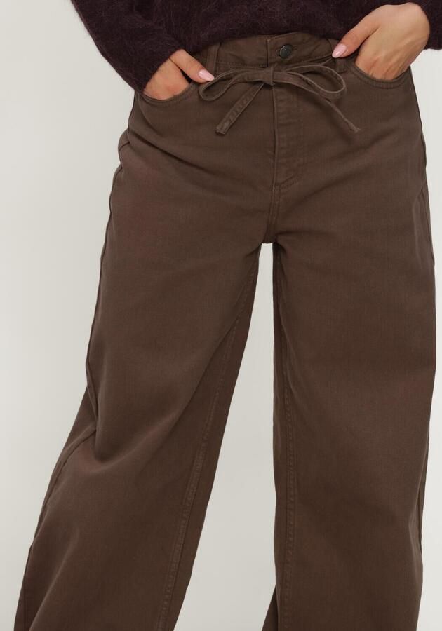 MODSTRÖM Modström Dames Broeken Isoldemd Dye Pants Bruin - Foto 3