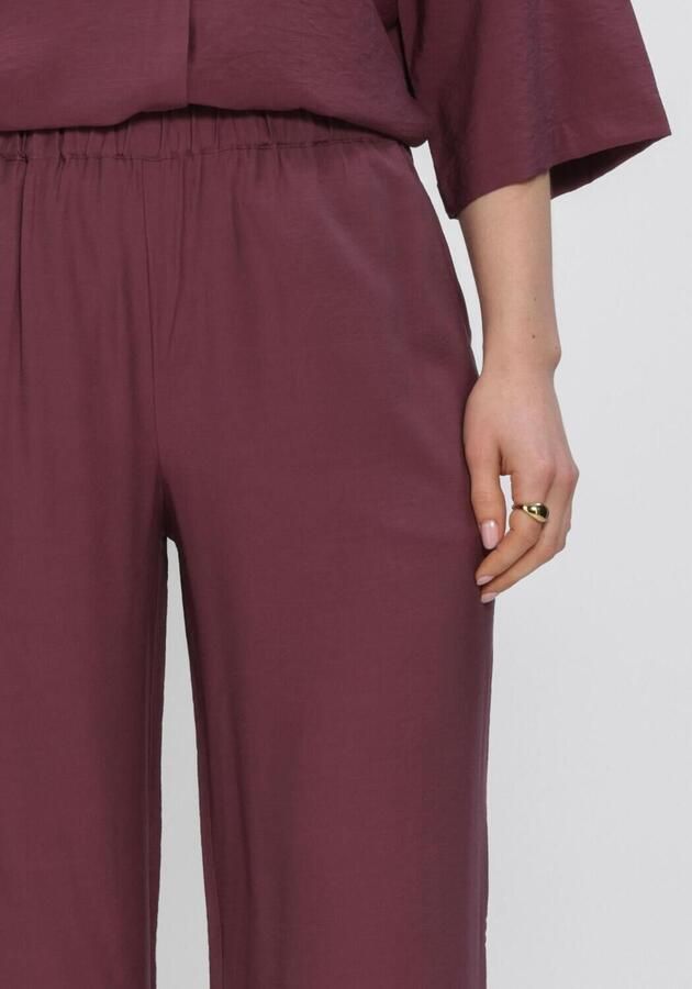 MODSTRÖM Modström Dames Broeken Nickimd Pants Bordeaux - Foto 3