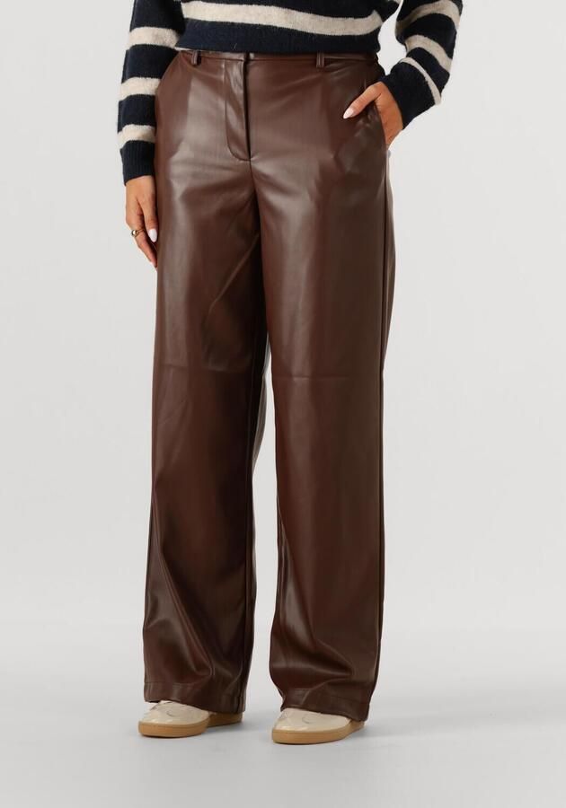 MODSTRÖM Modström Dames Broeken Pellemd Pants Bruin - Foto 4
