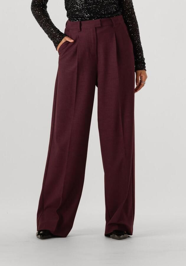 MODSTRÖM Modström Dames Broeken Ripleymd Pants Bordeaux - Foto 4
