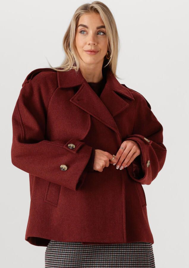 MODSTRÖM Modström Dames Jassen Esmundmd Jacket Bordeaux - Foto 4