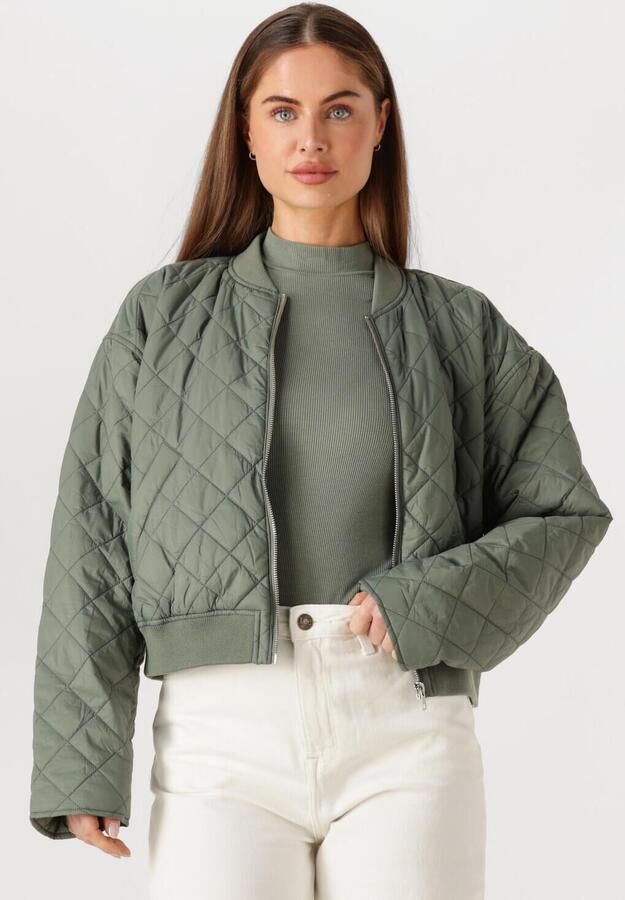 MODSTRÖM Modström Dames Jassen Hankmd Jacket Donkergroen - Foto 4