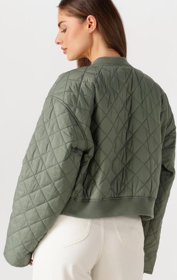 MODSTRÖM Modström Dames Jassen Hankmd Jacket Donkergroen - Foto 3