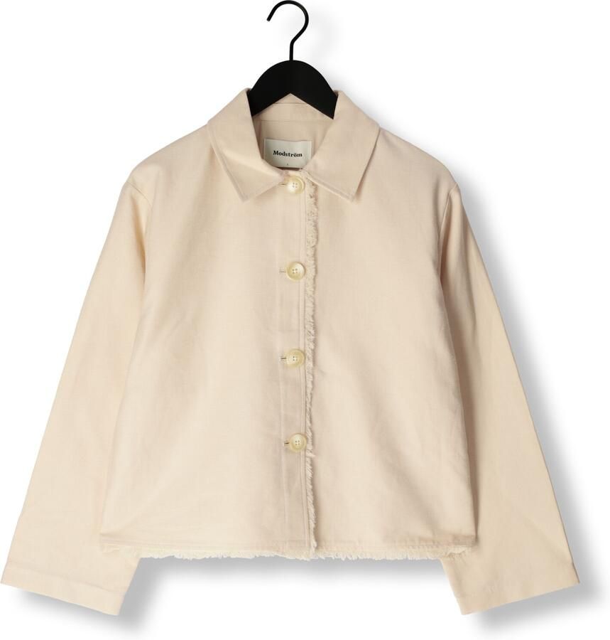 Modström Ingrid Summer Sand Jas Oversized Boxy Beige Dames - Foto 1