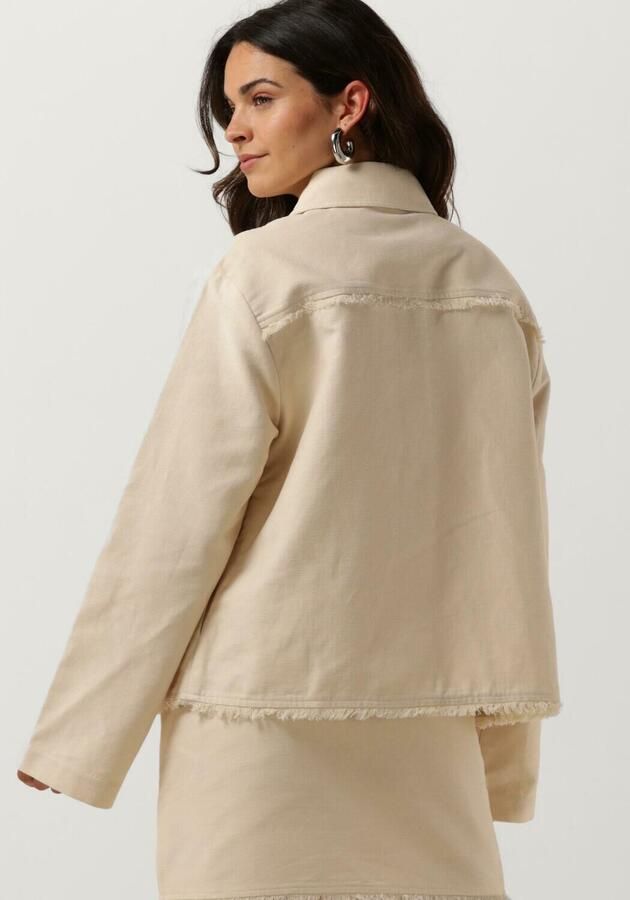 Modström Ingrid Summer Sand Jas Oversized Boxy Beige Dames - Foto 2