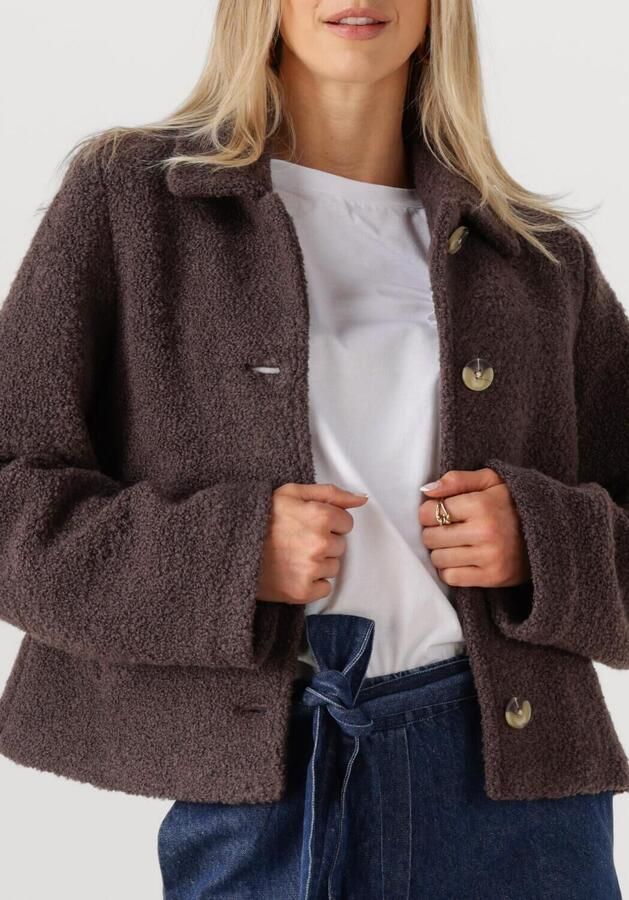 MODSTRÖM Modström Dames Jassen Justymd Short Jacket Bruin - Foto 3