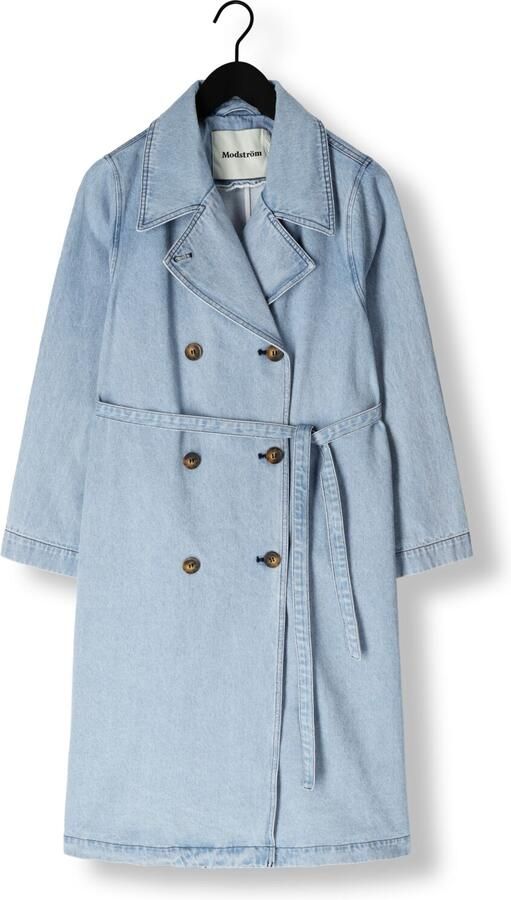 MODSTRÖM Modström Dames Jassen Madelinemd Denim Jacket Blauw - Foto 3