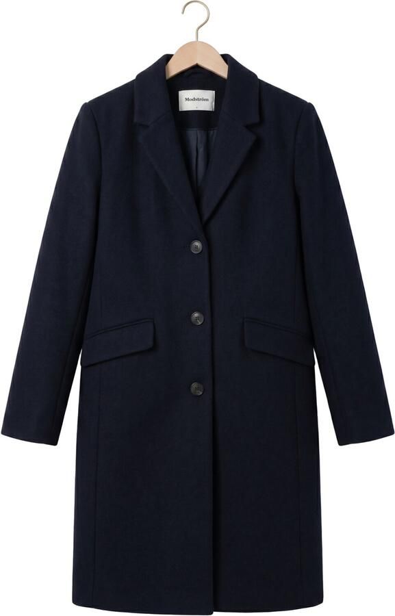 MODSTRÖM Modström Dames Jassen Pamela Coat Donkerblauw - Foto 4