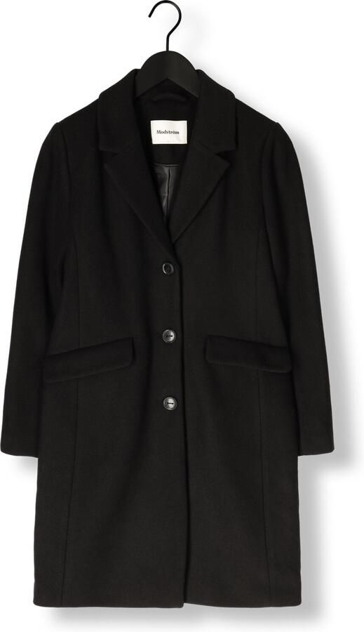 MODSTRÖM Modström Dames Jassen Pamela Coat Zwart - Foto 3