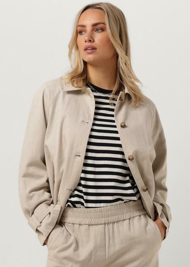 MODSTRÖM Modström Dames Jassen Parkmd Short Jacket Beige - Foto 3
