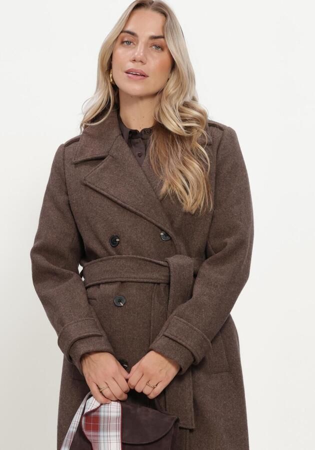 MODSTRÖM Modström Dames Jassen Shaymd Coat Bruin - Foto 3