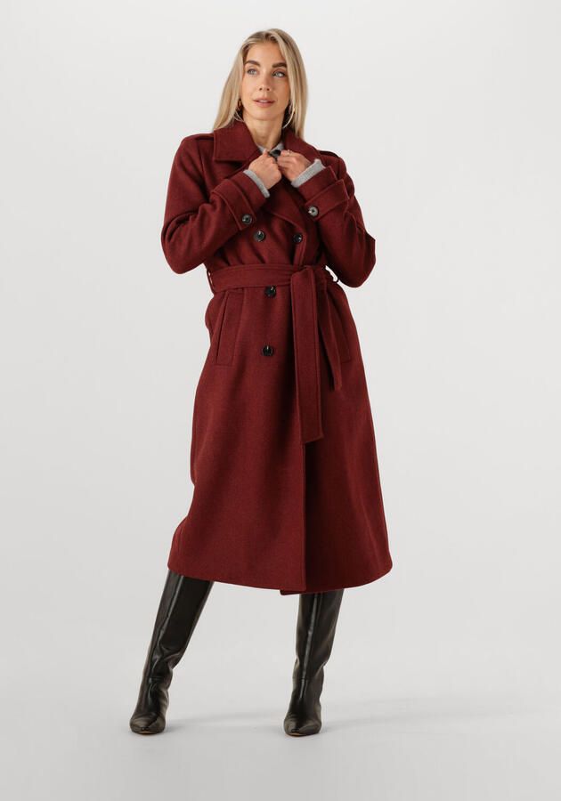 MODSTRÖM Modström Dames Jassen Shaymd Coat Rood - Foto 4