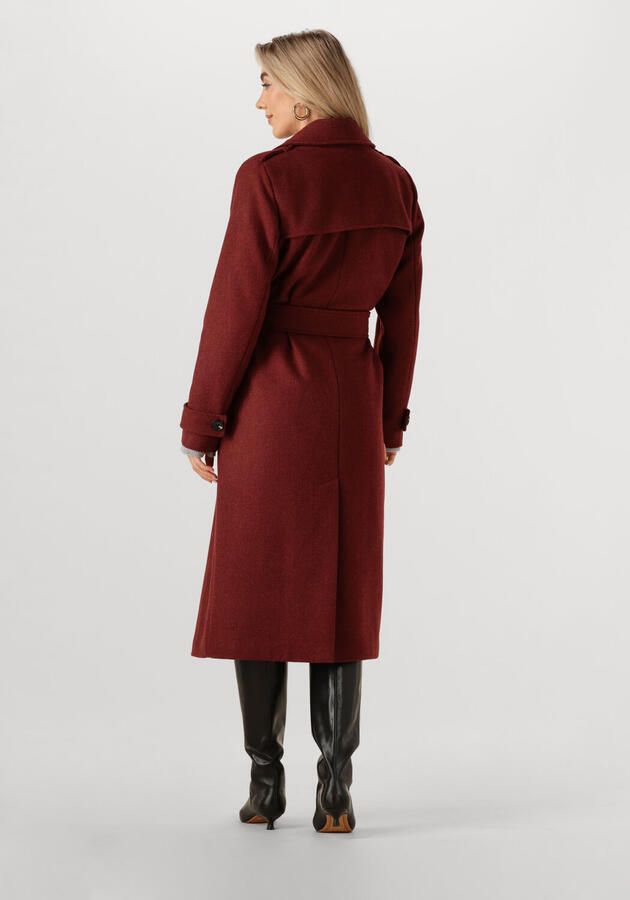 MODSTRÖM Modström Dames Jassen Shaymd Coat Rood