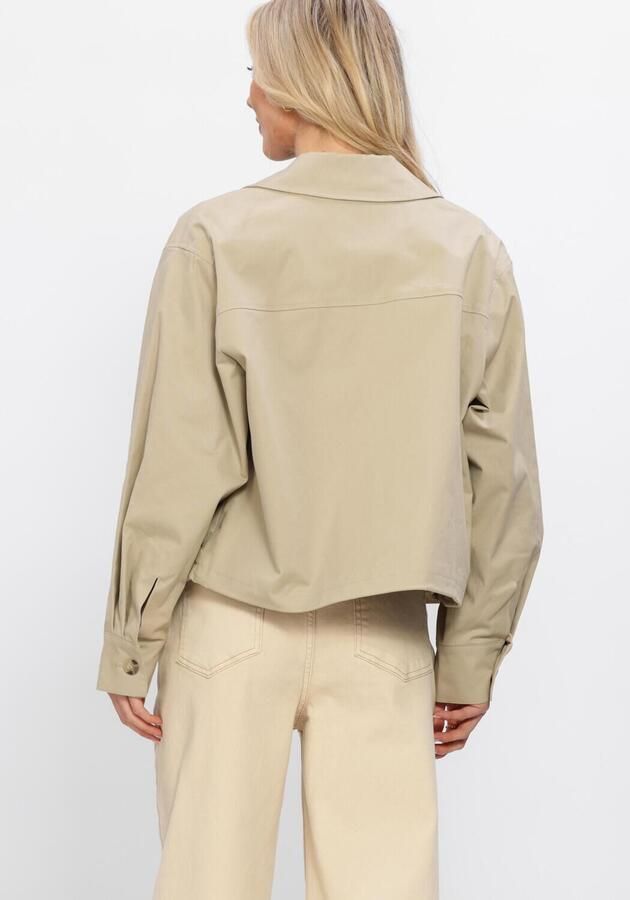 MODSTRÖM Modström Dames Jassen Umarmd Jacket Zand - Foto 3