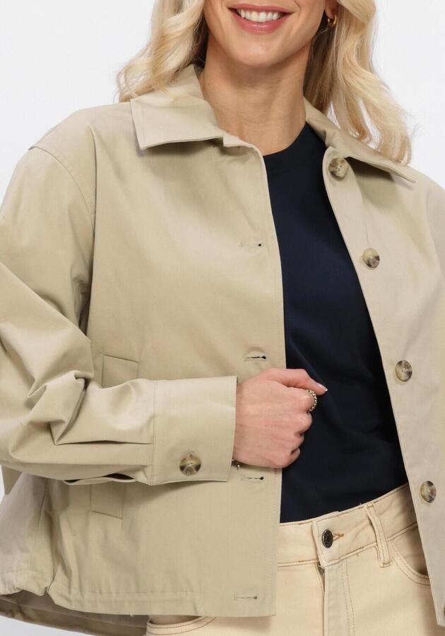 MODSTRÖM Modström Dames Jassen Umarmd Jacket Zand - Foto 4