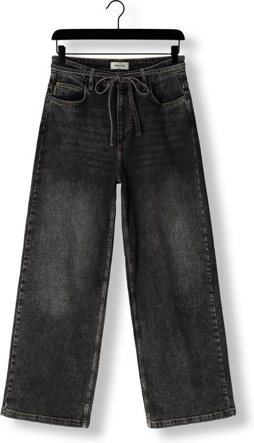MODSTRÖM Modström Dames Jeans Isoldemd Solid Pants Donkergrijs - Foto 3