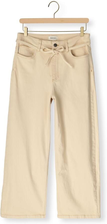 MODSTRÖM Modström Dames Jeans Isoldemd Solid Pants Zand - Foto 4